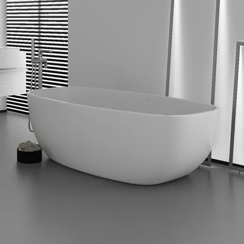 Steel plate enamel bathtub