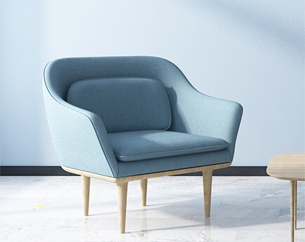 02 News double sofa three-seat sofa small and medium size sofa leisure office business