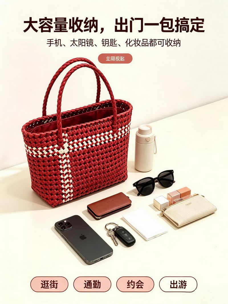 红白手提包 (1) 红白手提包 (1)